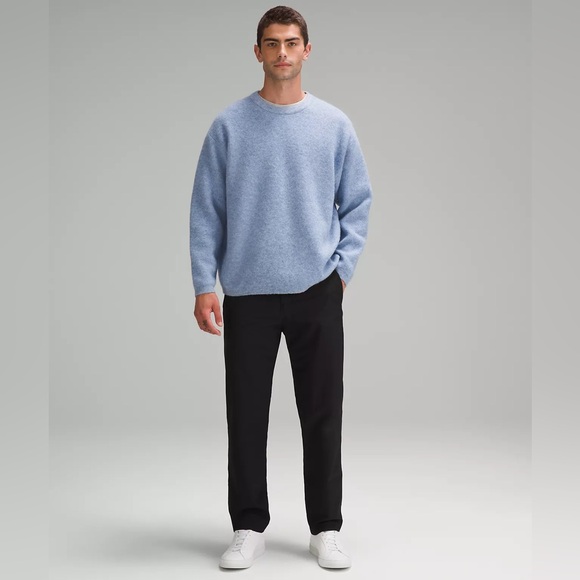 Lululemon Relaxed-Tapered Smooth Twill Trouser - NAVY - Picture 2 of 15